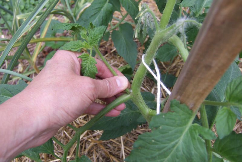 Prune Suckers to Direct the Plant's Energy
