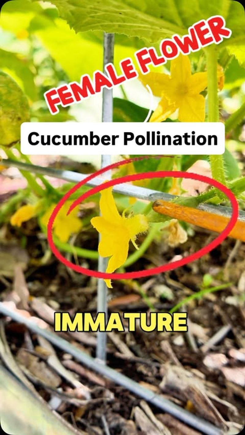 Start by counting female flowers