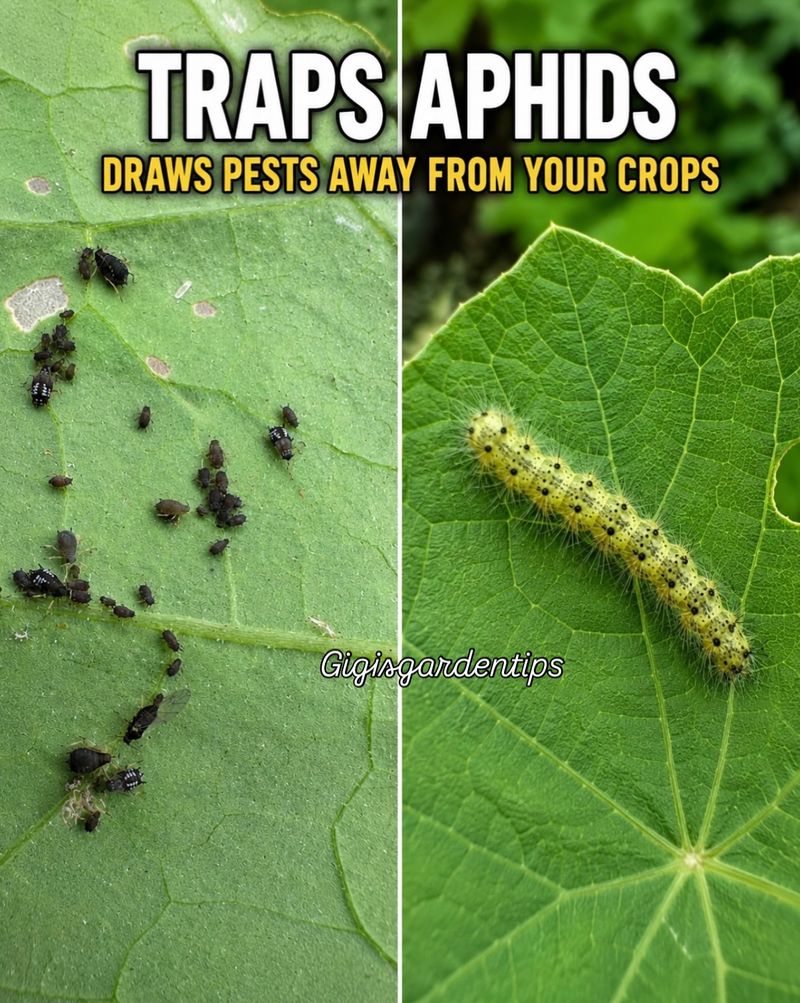 They Lure Aphids Away From Your Vegetables