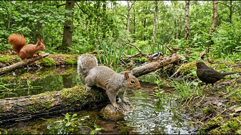 Squirrels Boost Your Mental Well-Being