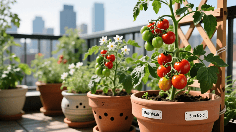 Treat container tomatoes as a separate case