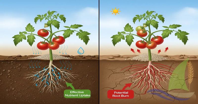 Treat severe overfertilization as a root-zone problem