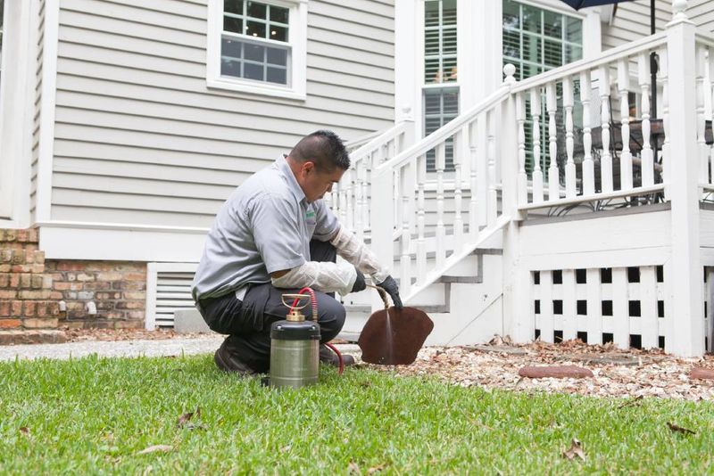 Use integrated pest management when the actual pest needs attention