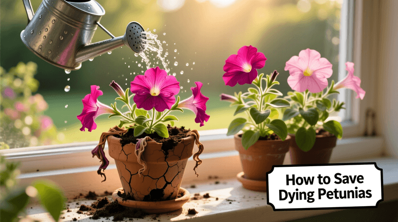 What if the petunia still does not rebound? What if the petunia still does not rebound?