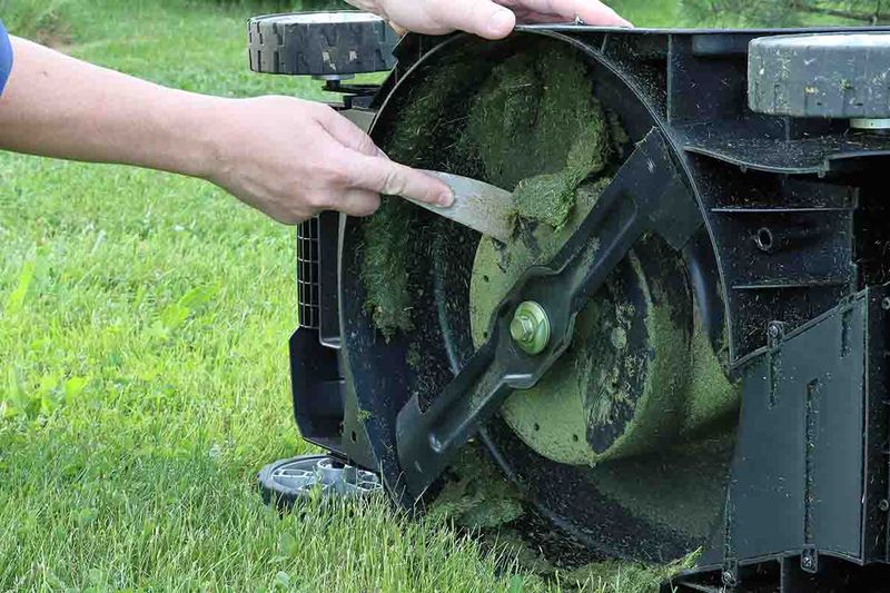 Slopes and clogs turn a lawn-care delay into a safety issue