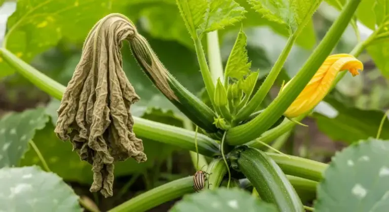 If your cucumber plants suddenly wilt and collapse in this heat even when the soil is wet, one hidden invader is usually behind it