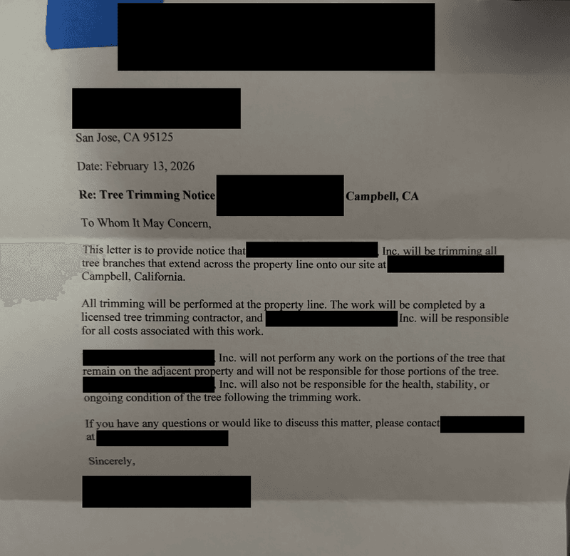 A written plan keeps a neighbor dispute from becoming a trespass dispute