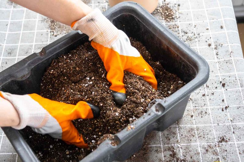 Blend With New Potting Mix