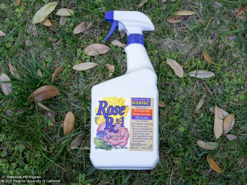 Broad-spectrum sprays can remove the help already on the plant