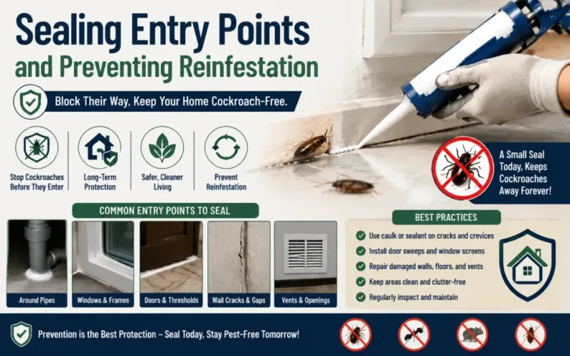 Build a dry inspection band and seal entry points