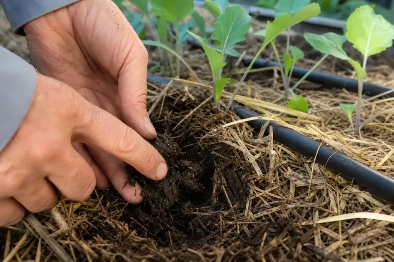 Check moisture below the surface before watering again Check moisture below the surface before watering again