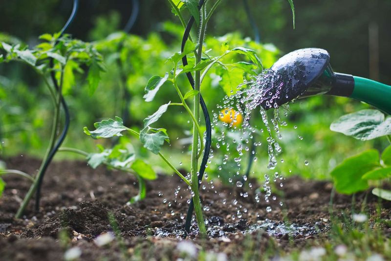 Check moisture two inches down before you water