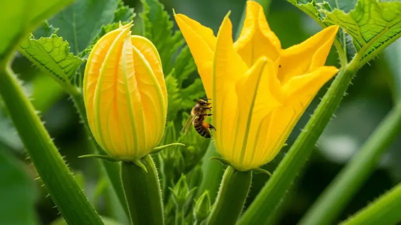 Check whether poor pollination stopped the fruit