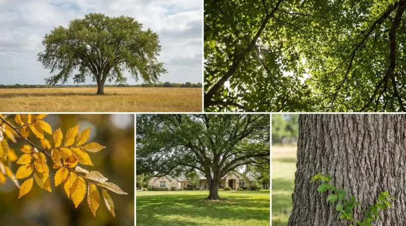 Choose cedar elm for seasonal shade, or compare the fit