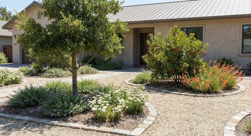 Choose native plants with both habitat and fire safety in mind