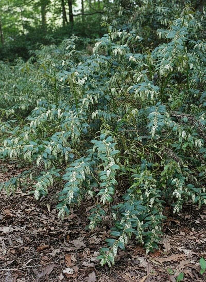 Coastal Doghobble (Leucothoe axillaris)