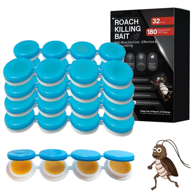 Cockroach control starts where mint cannot reach