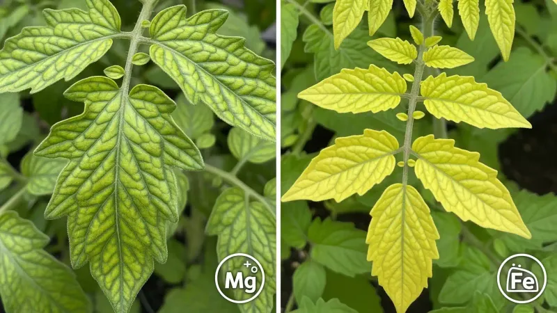 Compare the leaves for look-alike patterns