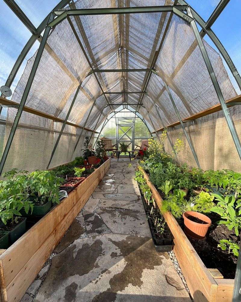 Daytime shade can lower the load, but it cannot cool the night