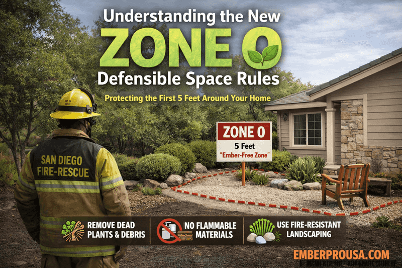 Defensible space comes first near California homes