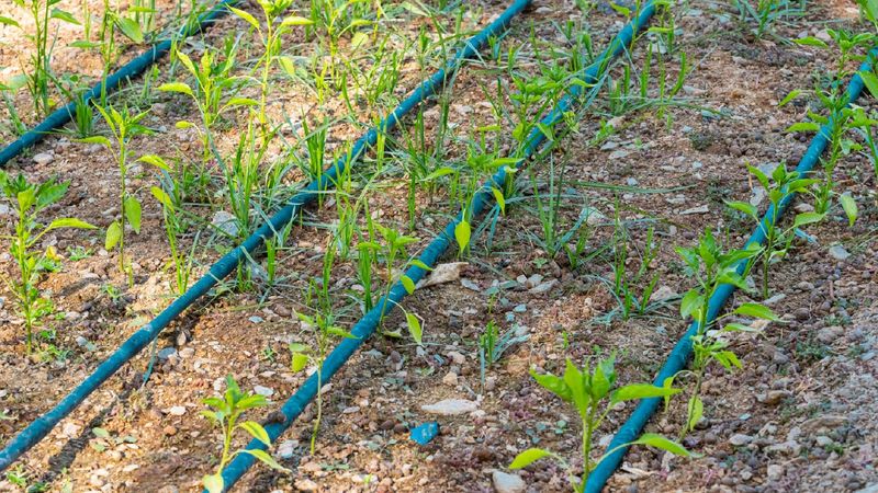 Direct irrigation to the soil, not the foliage