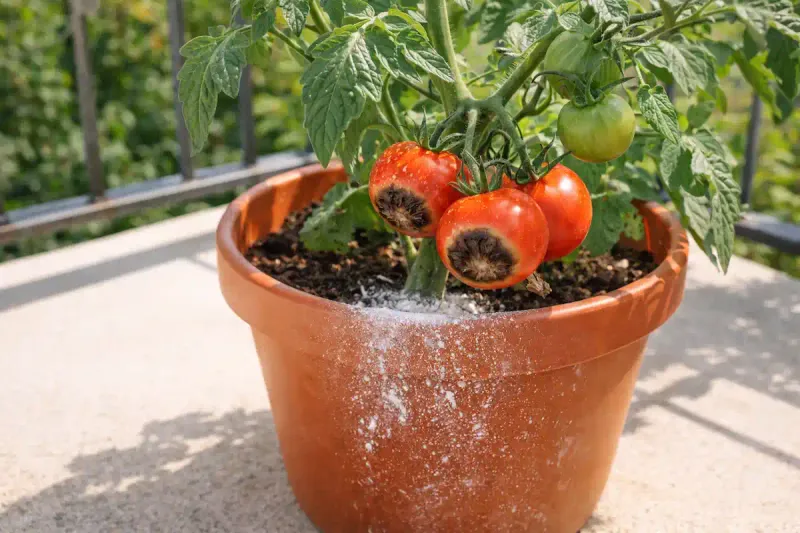 Do not turn a container problem into a fertilizer or pruning problem