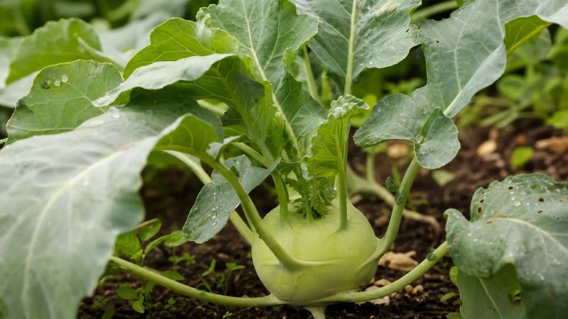 Fall Conditions Help Preserve Kohlrabi’s Crisp Texture Fall Conditions Help Preserve Kohlrabi’s Crisp Texture