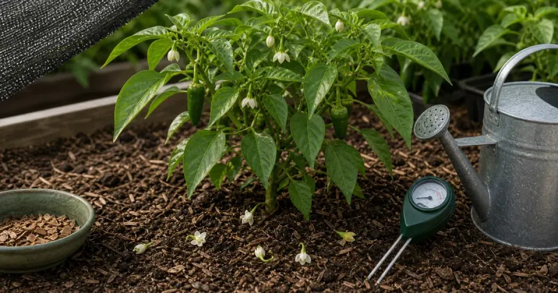 Flower Drop Signals a Fruit-Set Problem, Not Automatically a Pollinator Shortage