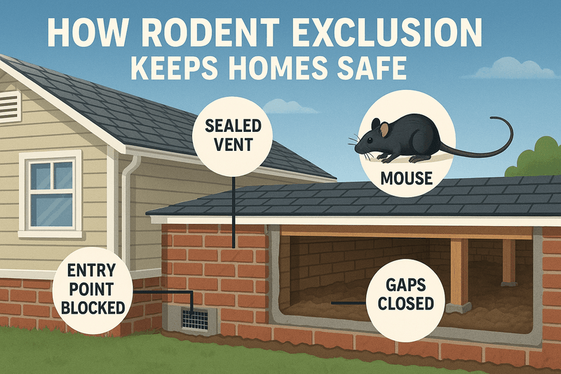For rats, exclusion beats any porch scent