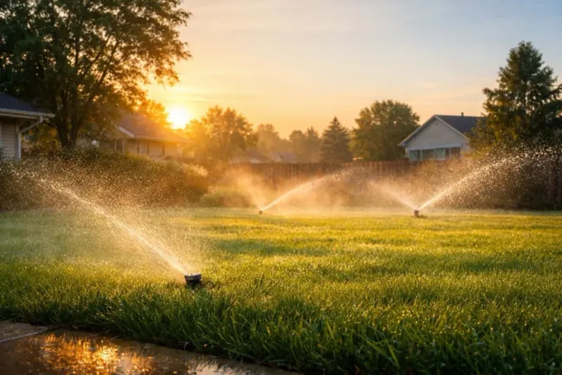 Full-Sun Watering Can Waste Water Without Burning the Grass Full-Sun Watering Can Waste Water Without Burning the Grass