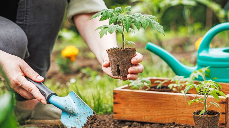 Hot soil can hold young roots back