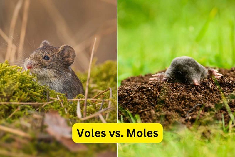 How Voles Differ From Moles and Gophers