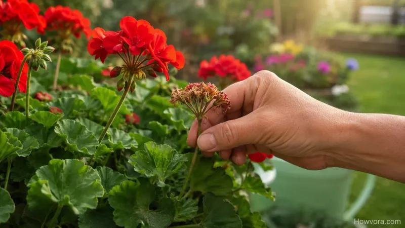 Inspect regularly and clear damaged plant material