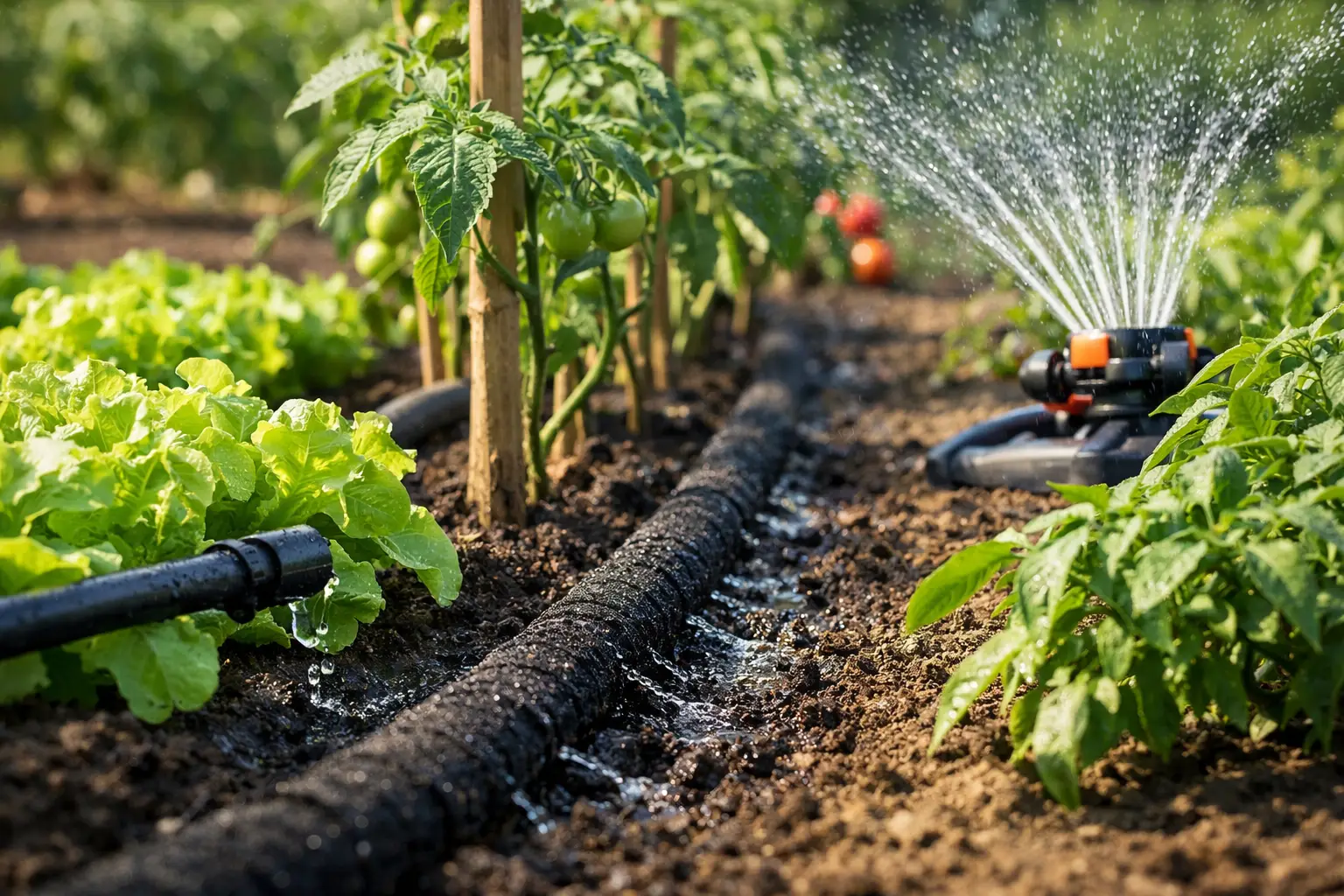 Maintain Even Moisture During Heat and Fruit Growth