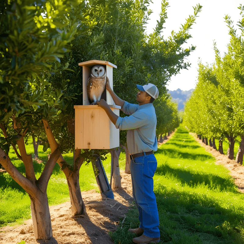 Maintain the box only during a confirmed non-nesting period