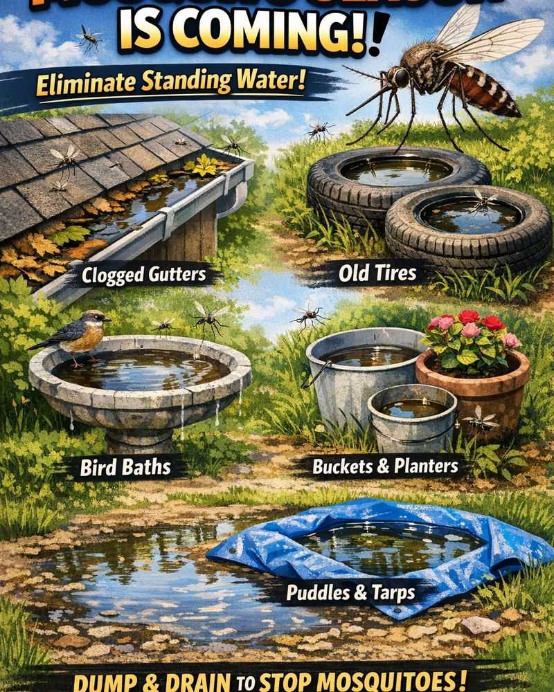 Manage standing water instead of asking frogs to solve mosquitoes