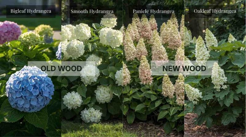 Match pruning to the hydrangea type