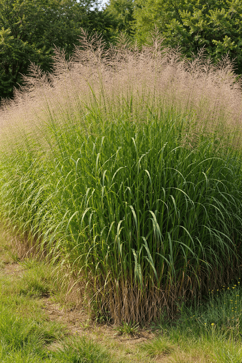 Match switchgrass to a moist, well-drained margin