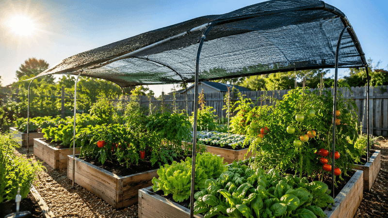 Mulch and temporary shade can reduce heat pressure Mulch and temporary shade can reduce heat pressure