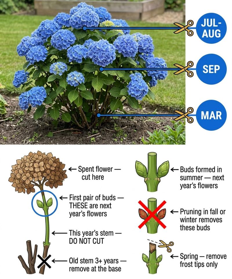 Old Wood Carries Next Season’s Flowers