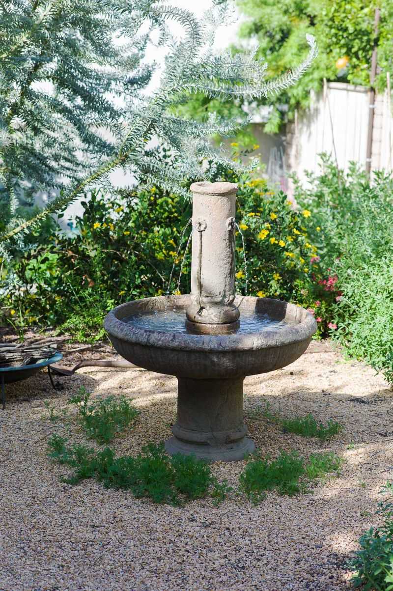 Pair water with shade, native plants, and natural habitat Pair water with shade, native plants, and natural habitat
