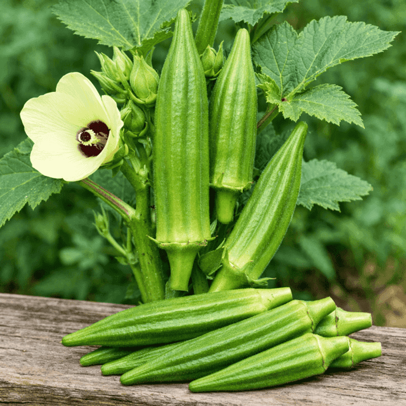 Plant okra for a harvest you can keep up with