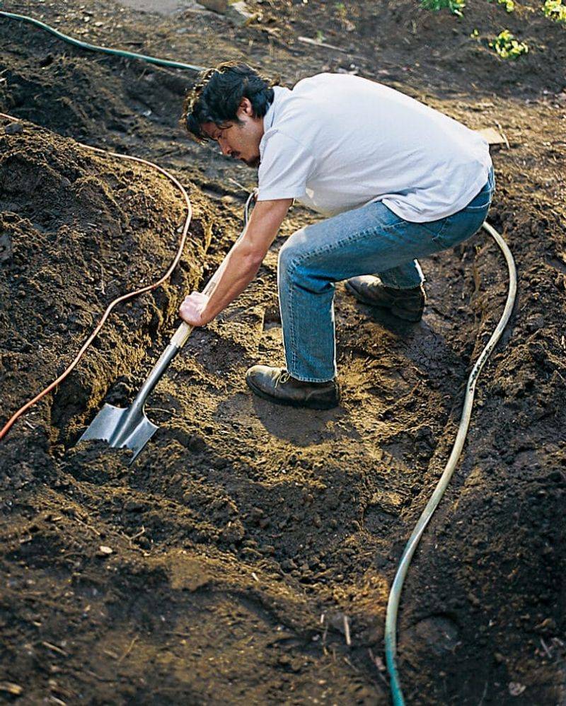 Prepare the foundation before installing any barrier