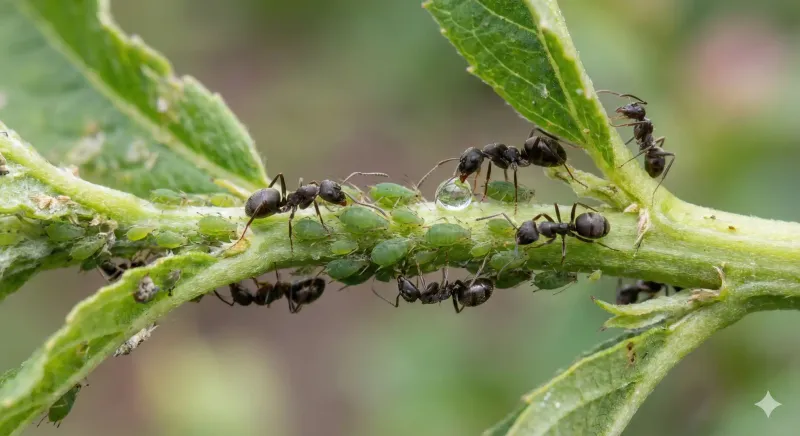 Protect the natural enemies already visiting your roses