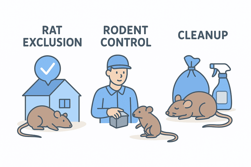 Rats need exclusion and sanitation, not an aromatic plant Rats need exclusion and sanitation, not an aromatic plant