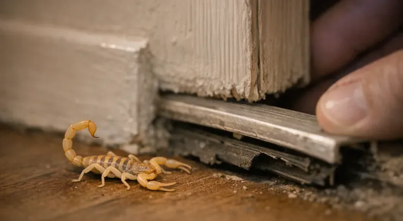 Reduce shelter and seal routes into the house