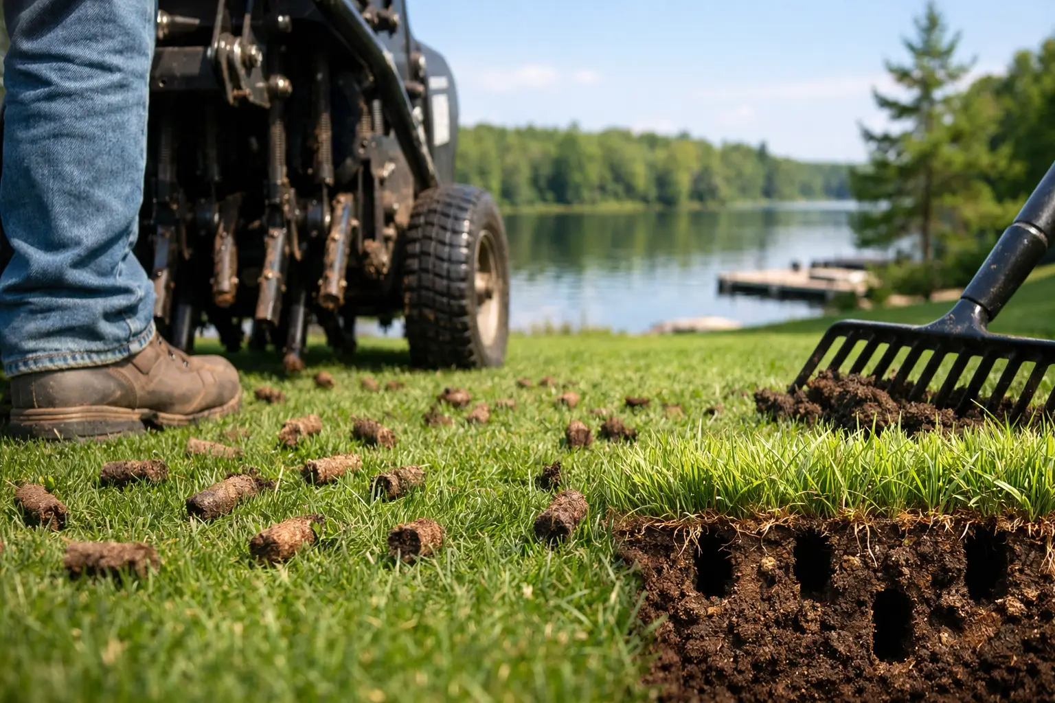 Repeat gradually and use aeration only when it fits