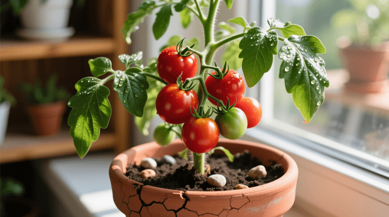 Repeated surface sips can keep tomato roots too shallow