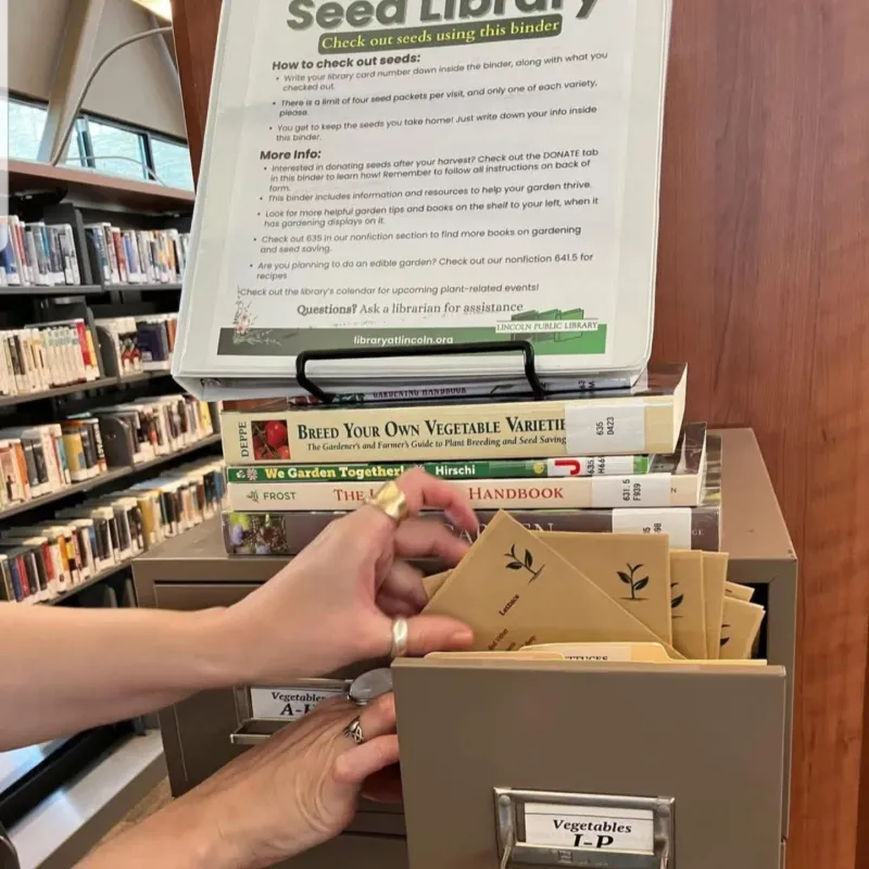 Sacramento Public Library Seed Library