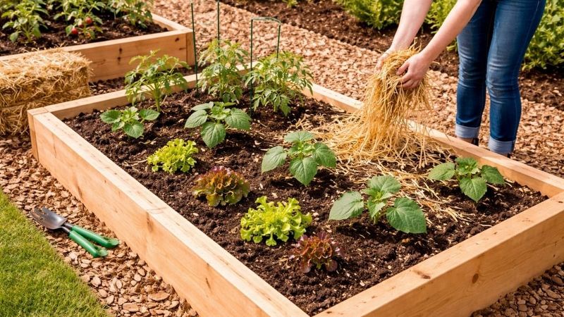 Stabilize moisture and protect the root zone
